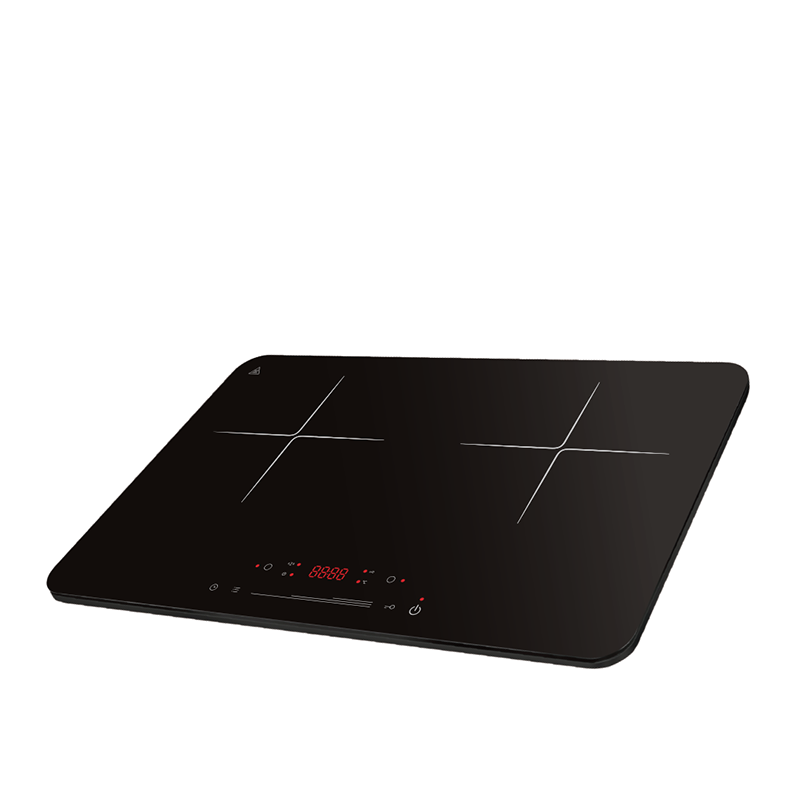 CE Slim Line Induction Hob for 220V 2 Burner Induction Cooktop 3500w Portable Induction Cooker With Touch Controls