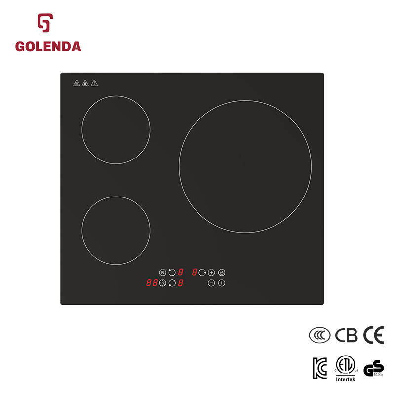 Hot sale 7000W Induction Cooker ultra Slim Electric Stove 3 burner Touch Control for Wholesale Black Color