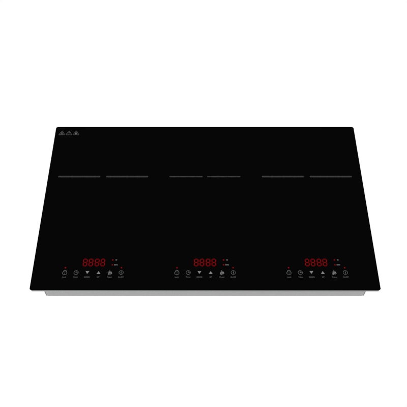 House Appliance 3 Burner Electric Digit Led Display Touch Control Induction Cooktop OEM 3500W Induction Cooker 110V induction h